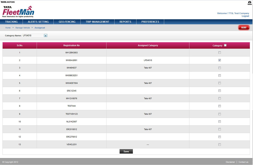 Assign Category