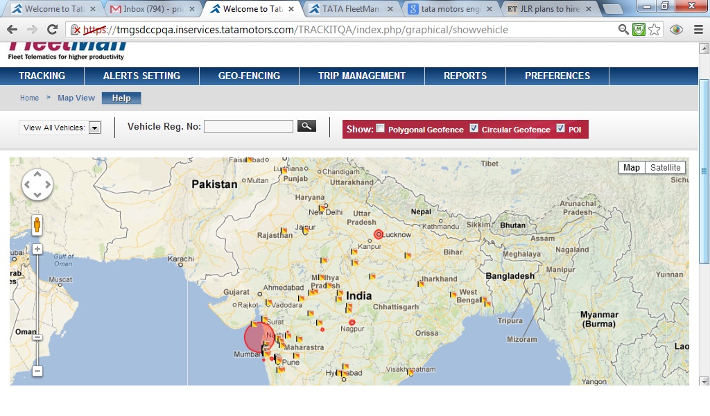Map View